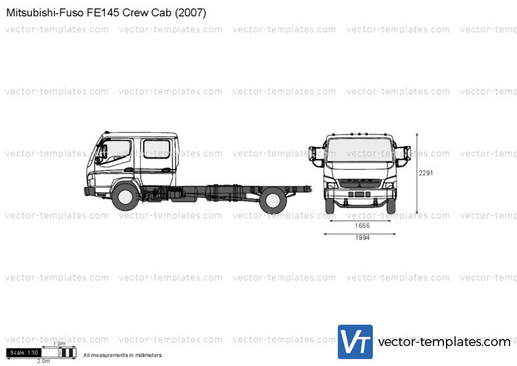 Mitsubishi-Fuso FE145 Crew Cab