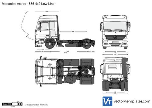 Mercedes-Benz Actros 1836 4x2 Low-Liner