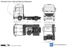 Mercedes-Benz Actros 1836 4x2 MidiLiner Megaspace