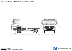 Mercedes-Benz Atego 4x4 Rigid Truck 13500kg