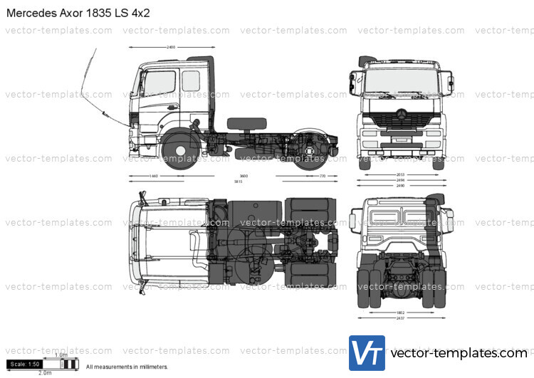 Mercedes-Benz Axor 1835 LS 4x2