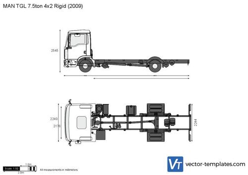 MAN TGL 7.5ton 4x2 Rigid