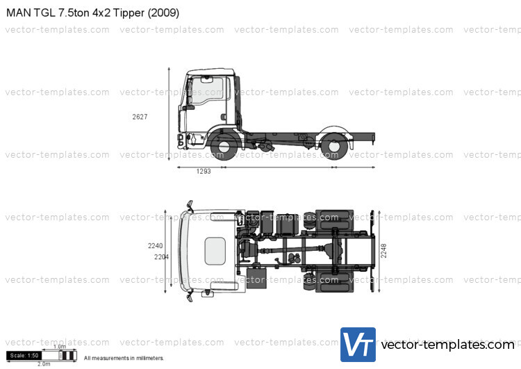 MAN TGL 7.5ton 4x2 Tipper