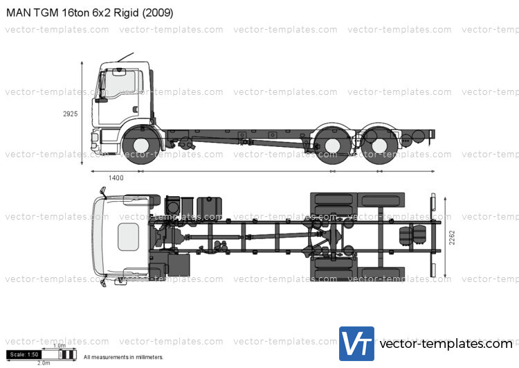 MAN TGM 26ton 6x2 Rigid