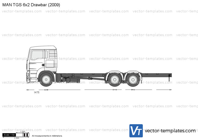 MAN TGS 6x2 Drawbar