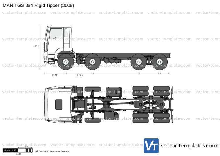 MAN TGS 8x4 Rigid Tipper