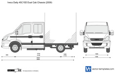 Iveco Daily 45C15D Dual Cab Chassis