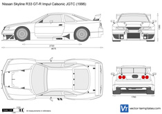 Nissan Skyline R33 GT-R Impul Calsonic JGTC