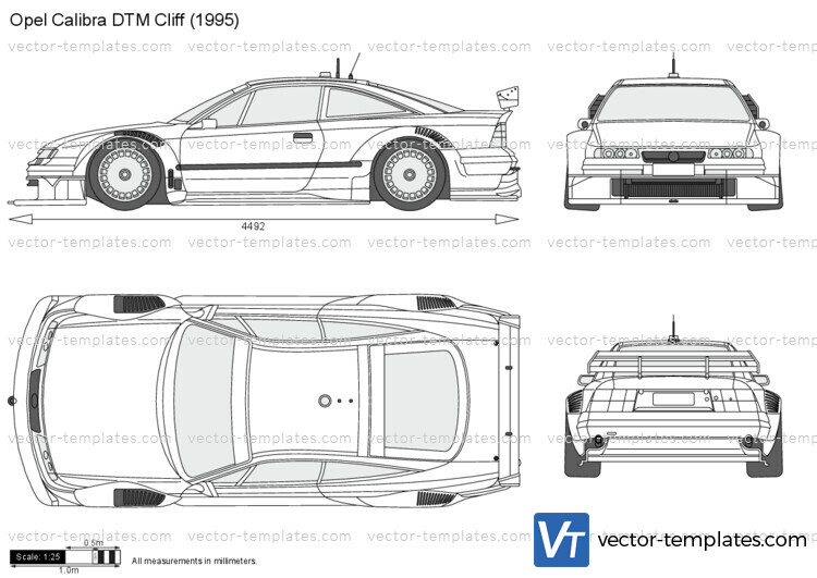 Opel Calibra DTM Cliff