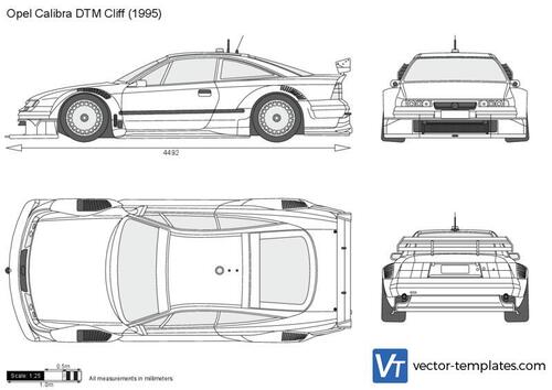 Opel Calibra DTM Cliff