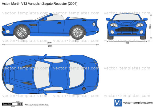 Aston Martin V12 Vanquish Zagato Roadster