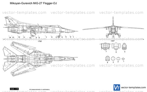Mikoyan-Gurevich MiG-27 Flogger-DJ