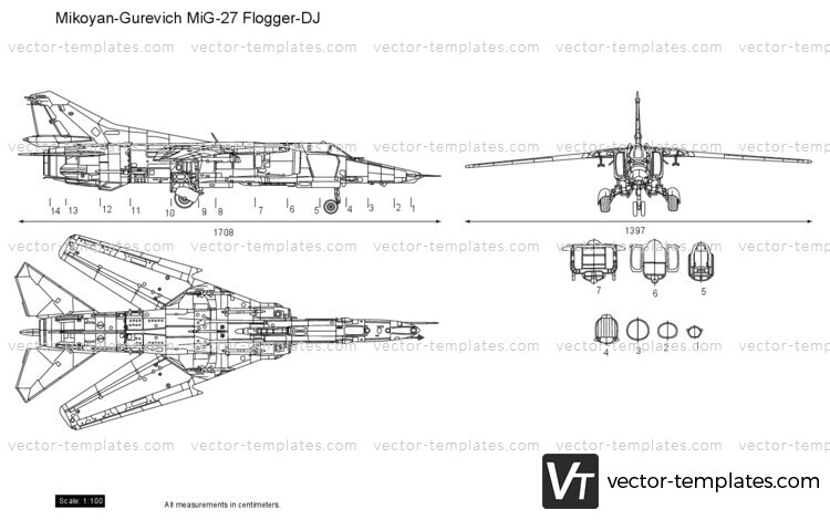 Mikoyan-Gurevich MiG-27 Flogger-DJ