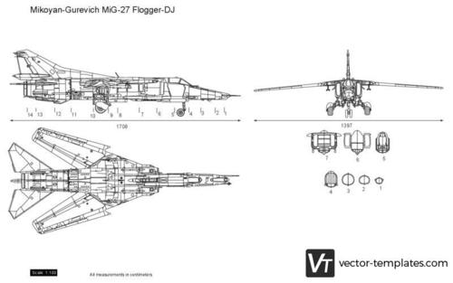 Mikoyan-Gurevich MiG-27 Flogger-DJ