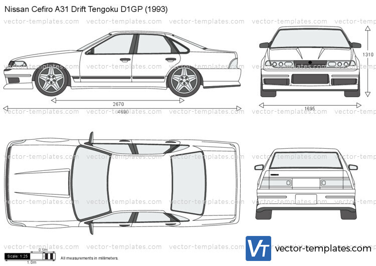 Nissan Cefiro A31 Drift Tengoku D1GP