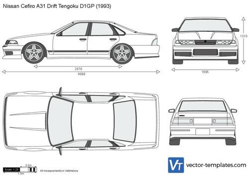 Nissan Cefiro A31 Drift Tengoku D1GP