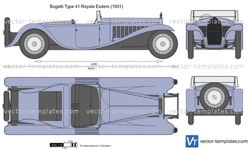 Bugatti Type 41 Royale Esders