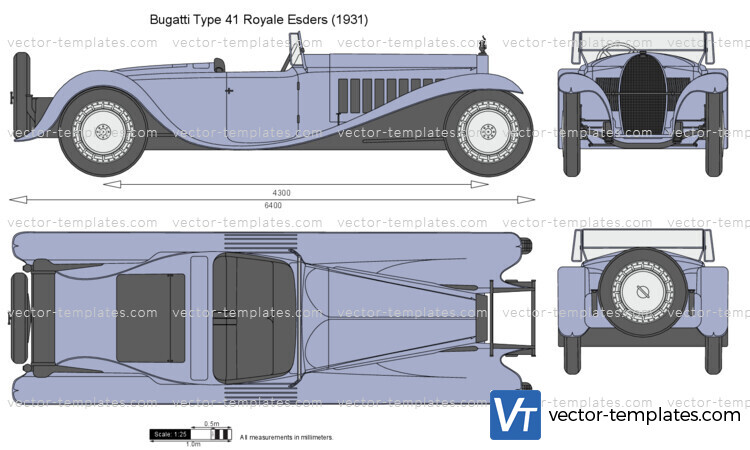 Bugatti Type 41 Royale Esders