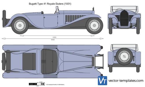 Bugatti Type 41 Royale Esders