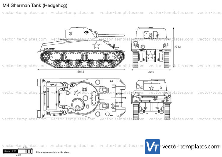 M4 Sherman Tank (Hedgehog)