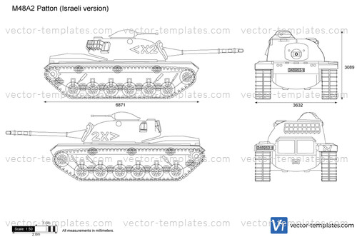 M48A2 Patton (Israeli version)