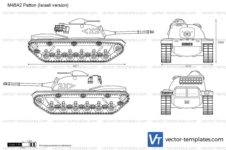 M48A2 Patton (Israeli version)