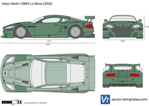 Aston Martin DBR9 Le Mans