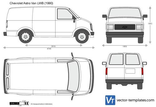 Chevrolet Astro Van LWB