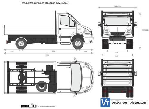 Renault Master Open Transport SWB