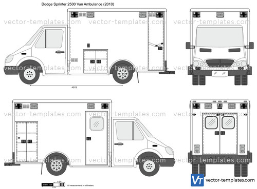 Dodge Sprinter 2500 Van Ambulance