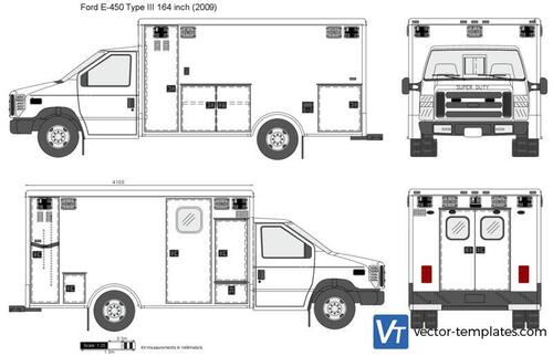 Ford E-450 Type III 164 inch