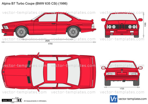 Alpina B7 Turbo Coupe (BMW 635 CSi)