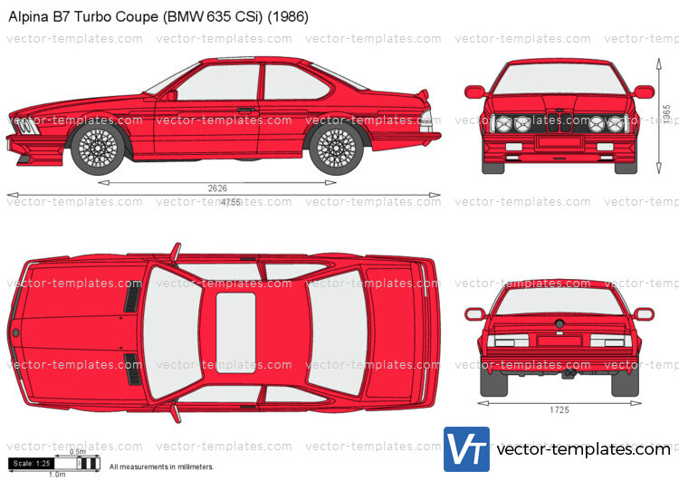 Alpina B7 Turbo Coupe (BMW 635 CSi)