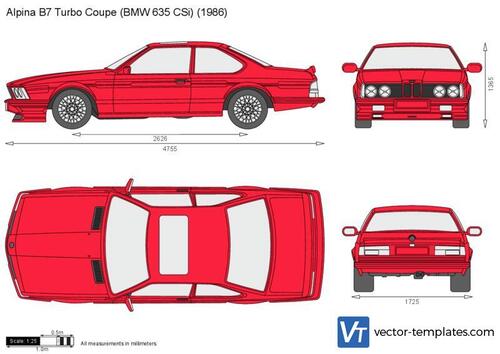 Alpina B7 Turbo Coupe (BMW 635 CSi)