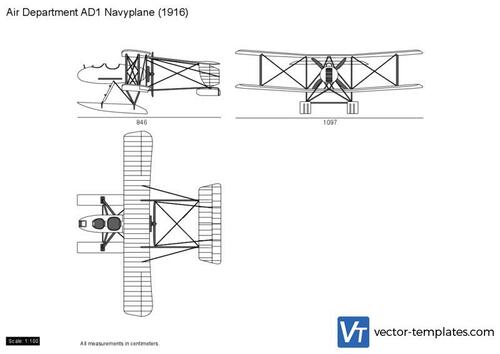 Air Department AD1 Navyplane