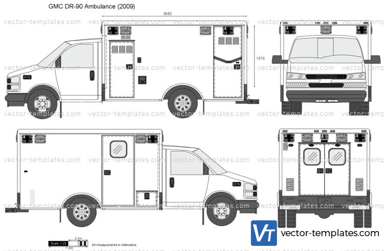 GMC DR-90 Ambulance