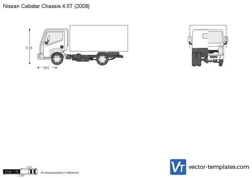 Nissan Cabstar Chassis 4.5T