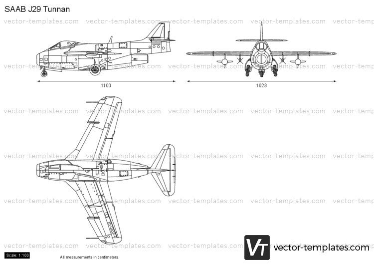 SAAB J 29 Tunnan
