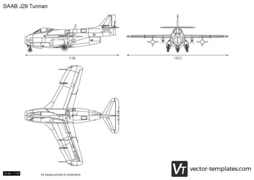 SAAB J 29 Tunnan