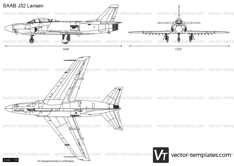 SAAB J 32 Lansen