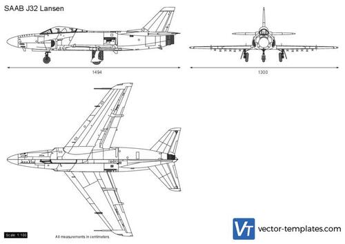 SAAB J 32 Lansen