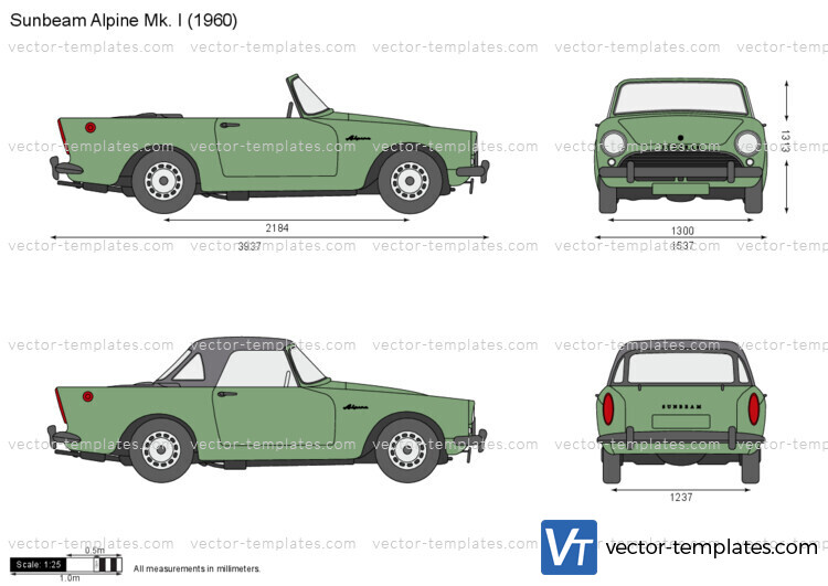 Sunbeam Alpine Mk. I