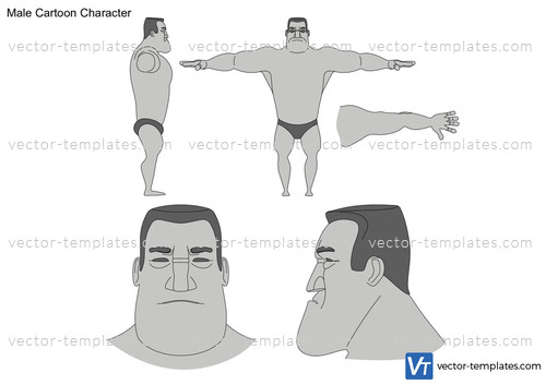 Male Cartoon Character