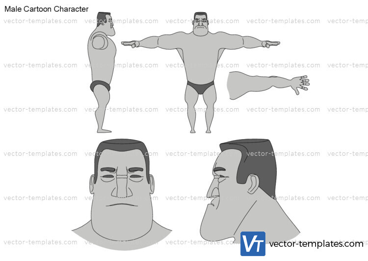 Male Cartoon Character