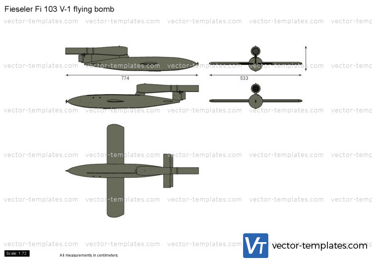 Fieseler Fi 103 V-1 Flying Bomb