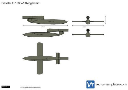 Fieseler Fi 103 V-1 Flying Bomb