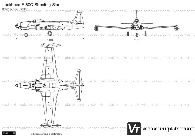 Lockheed F-80C Shooting Star