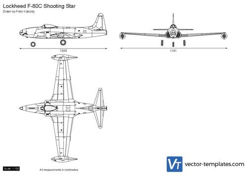 Lockheed F-80C Shooting Star