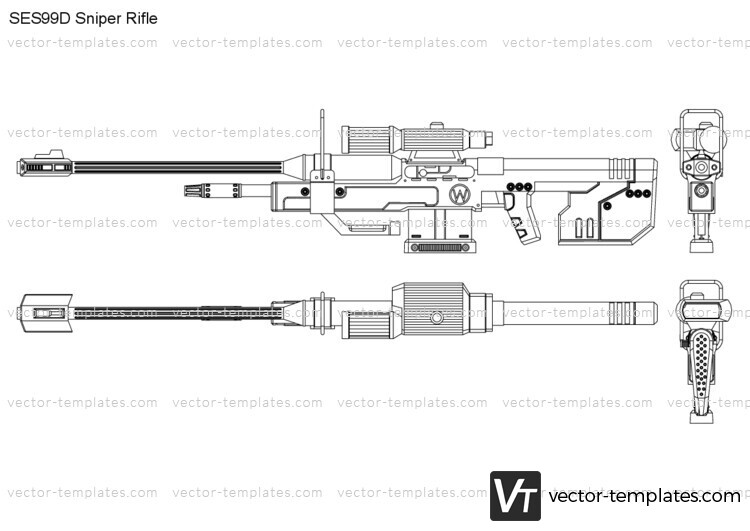 SRS99D Sniper Rifle