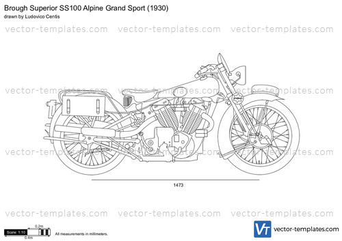 Brough Superior SS100 Alpine Grand Sport